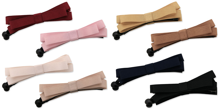 人気のバナナクリップ。カラバリ豊富な8色展開。